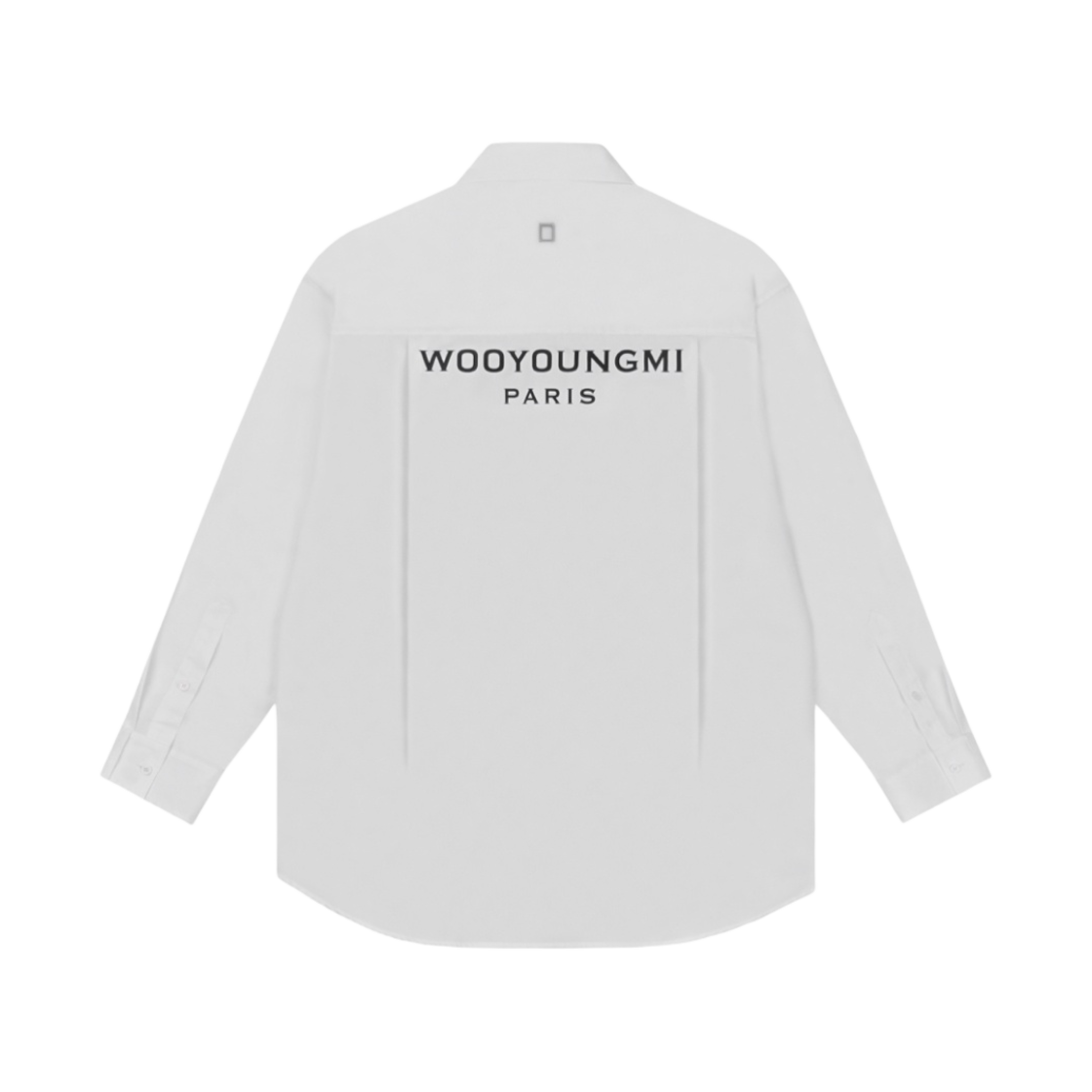 完売品 Wooyoungmi Long Sleeve Patch Polo 우영미 롱슬리브 폴로 티셔츠 아이보리 - 23FW | Wooyoungmi | KREAM