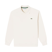 Lacoste Polo Collar Sweatshirt White