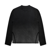 [KREAM 단독] BLR Destroyed Gradation Washing Long Sleeve Black