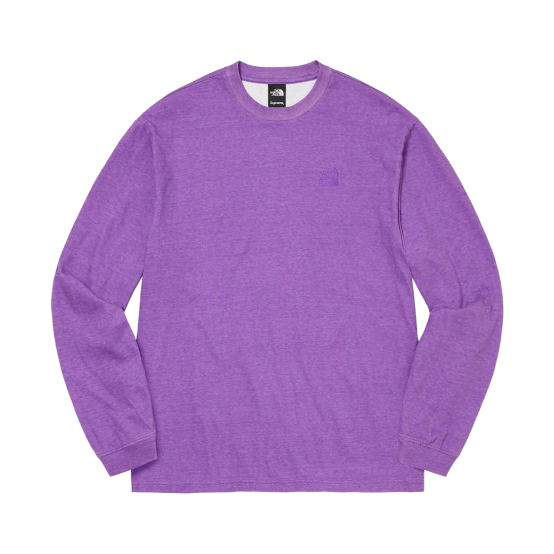 슈프림 x 노스페이스 피그먼트 프린티드 롱슬리브 탑 퍼플 - 22FW(Supreme x The North Face Pigment Printed L/S Top Purple - 22FW) - 1
