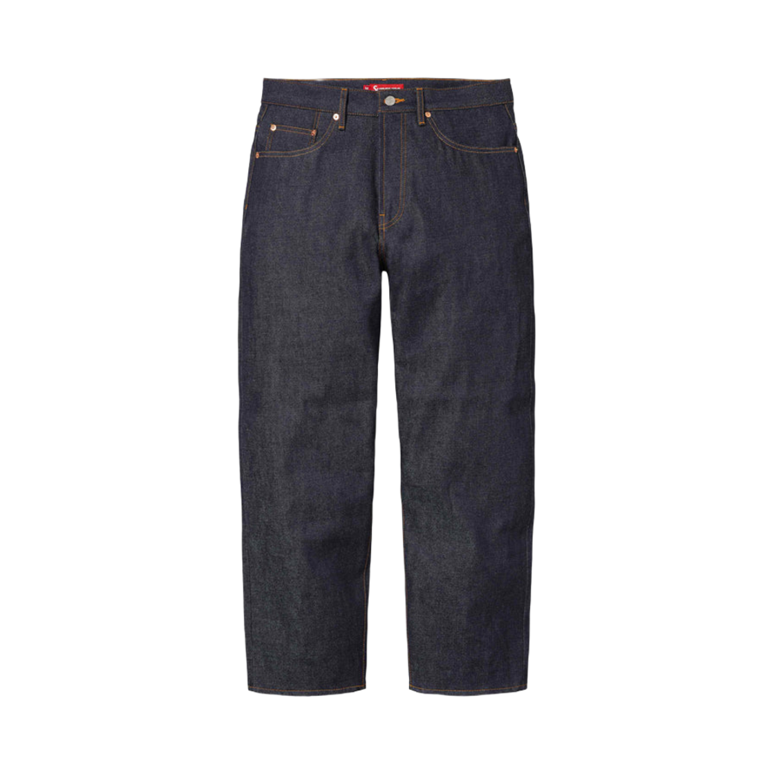슈프림 리지드 배기 세미 베지 진 리지드 인디고 - 24SS(Supreme Rigid Baggy Selvedge Jean Rigid Indigo - 24SS)
