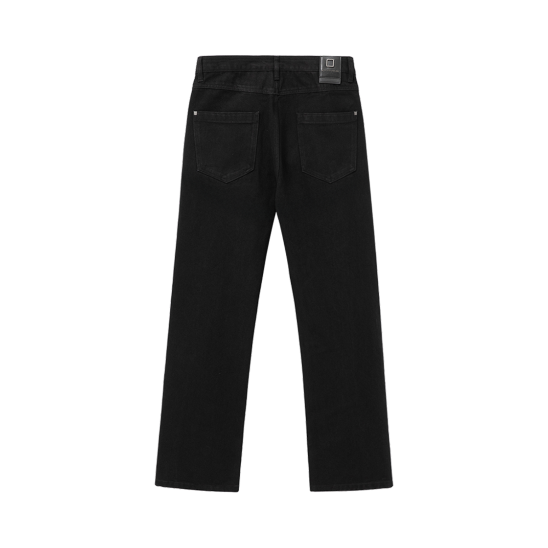 우영미 스트레이트 데님 팬츠 블랙 - 24FW(Wooyoungmi Straight Denim Pants Black - 24FW) - 2