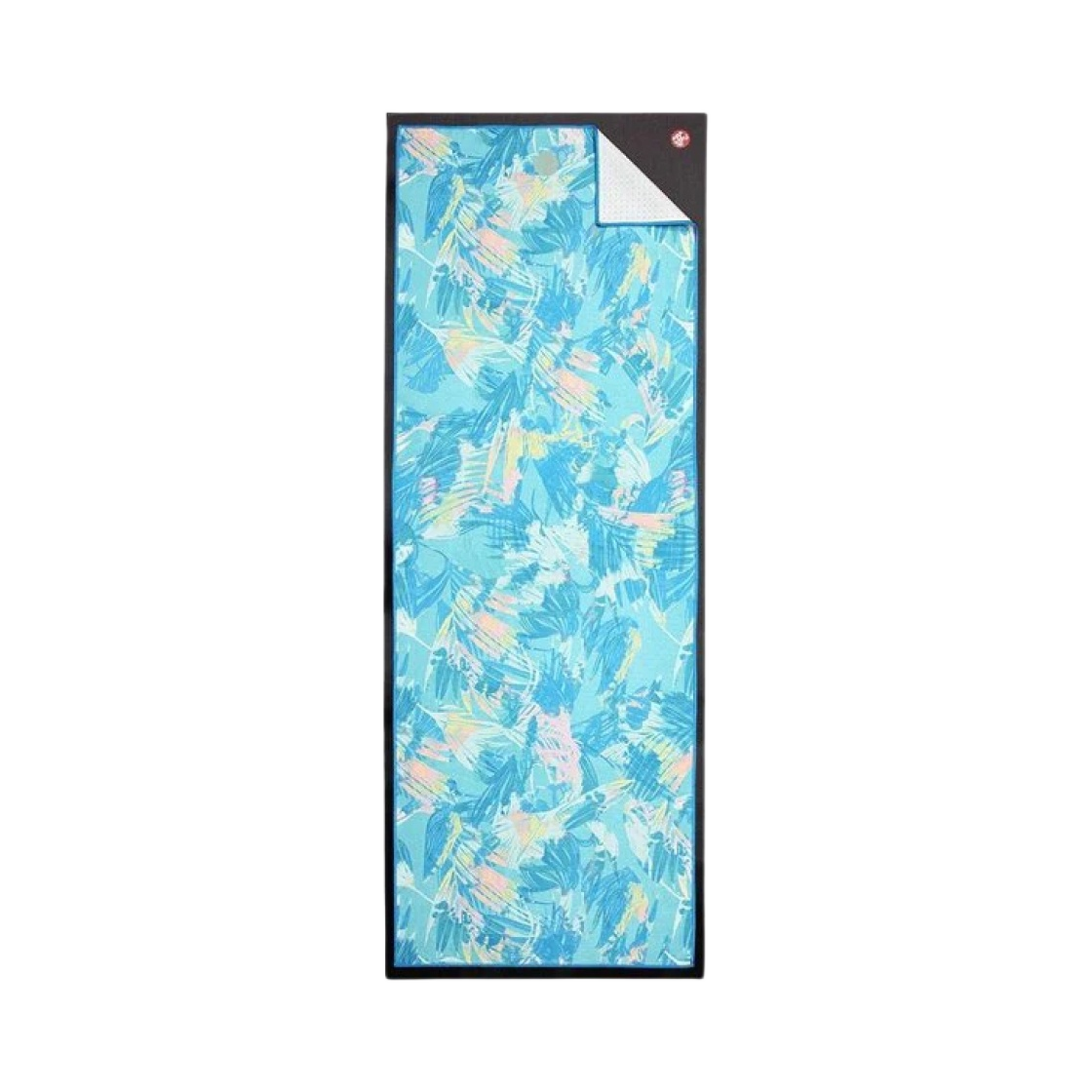 - Manduka Yogitoes Yoga Mat Towel Tropics Blue