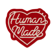Human Made Heart Rug Small Red