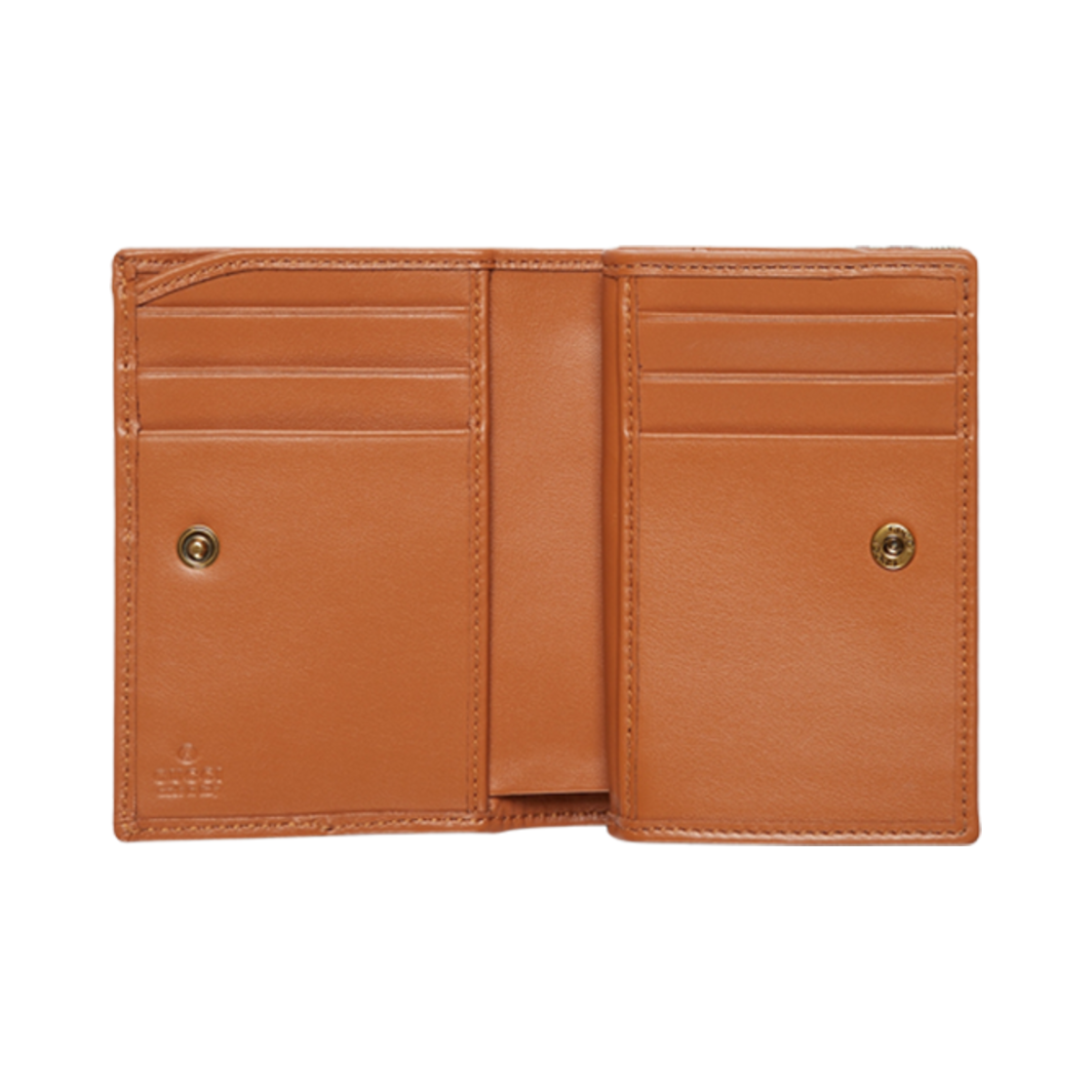 구찌 GG 지갑 코인 포켓 페일 블루 브라운 캔버스(Gucci GG Wallet with Coin Pocket Pale Blue Brown Canvas) - 2