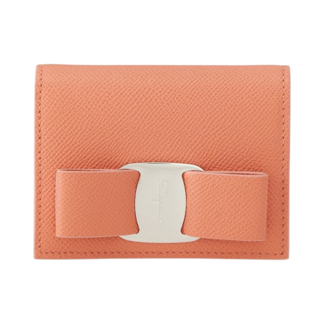 페라가모 바라 동전 지갑 코랄(Ferragamo Vara Coin Wallet Coral) - 1