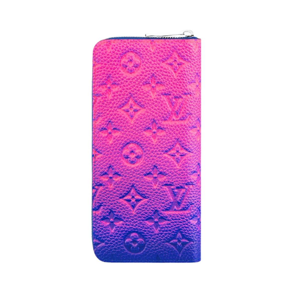 루이비통 지피 월렛 버티컬 블루 핑크(Louis Vuitton Zippy Wallet Vertical Blue Pink) - 3