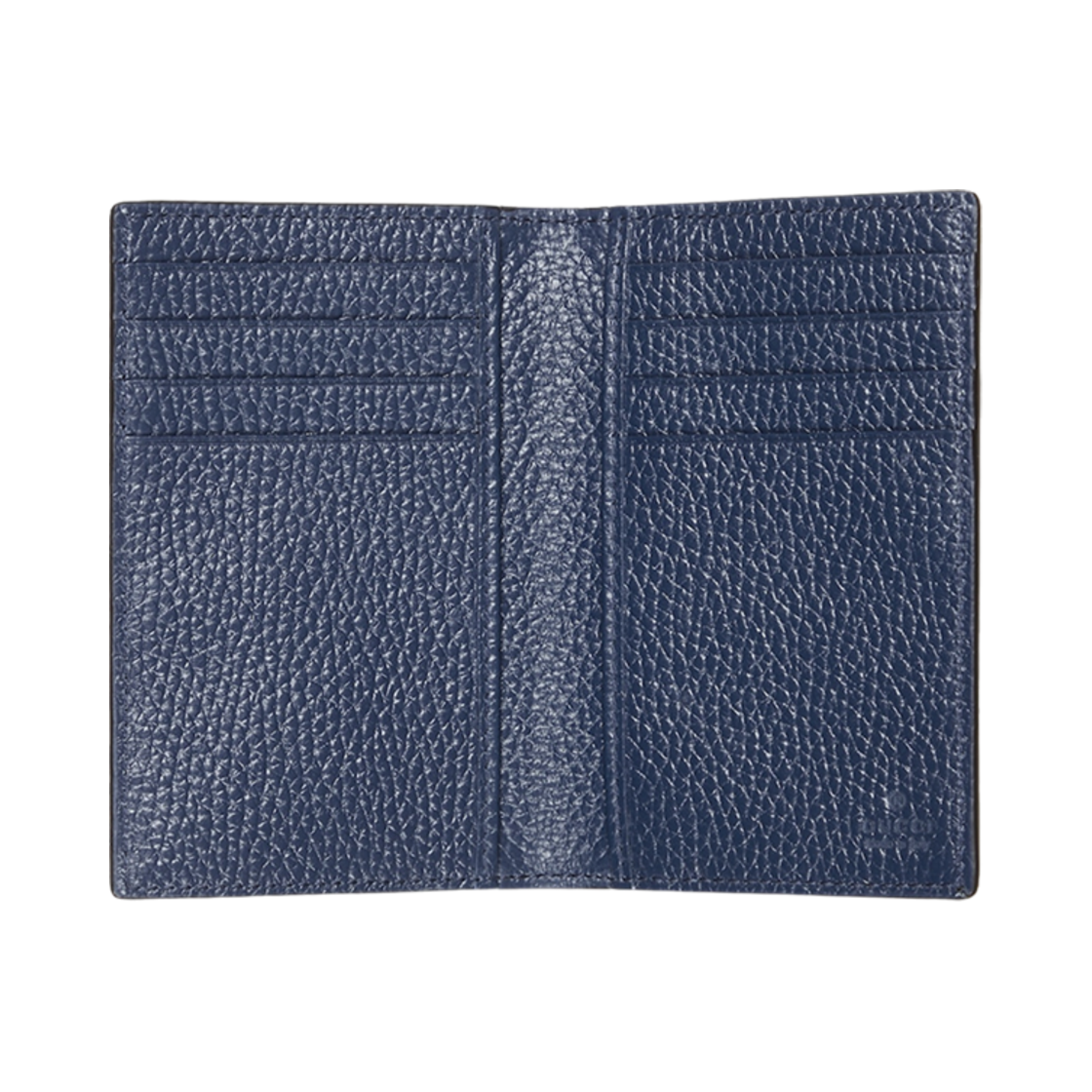 구찌 롱 카드 케이스 로고 블루 레더(Gucci Long Card Case with Logo Blue Leather) - 2