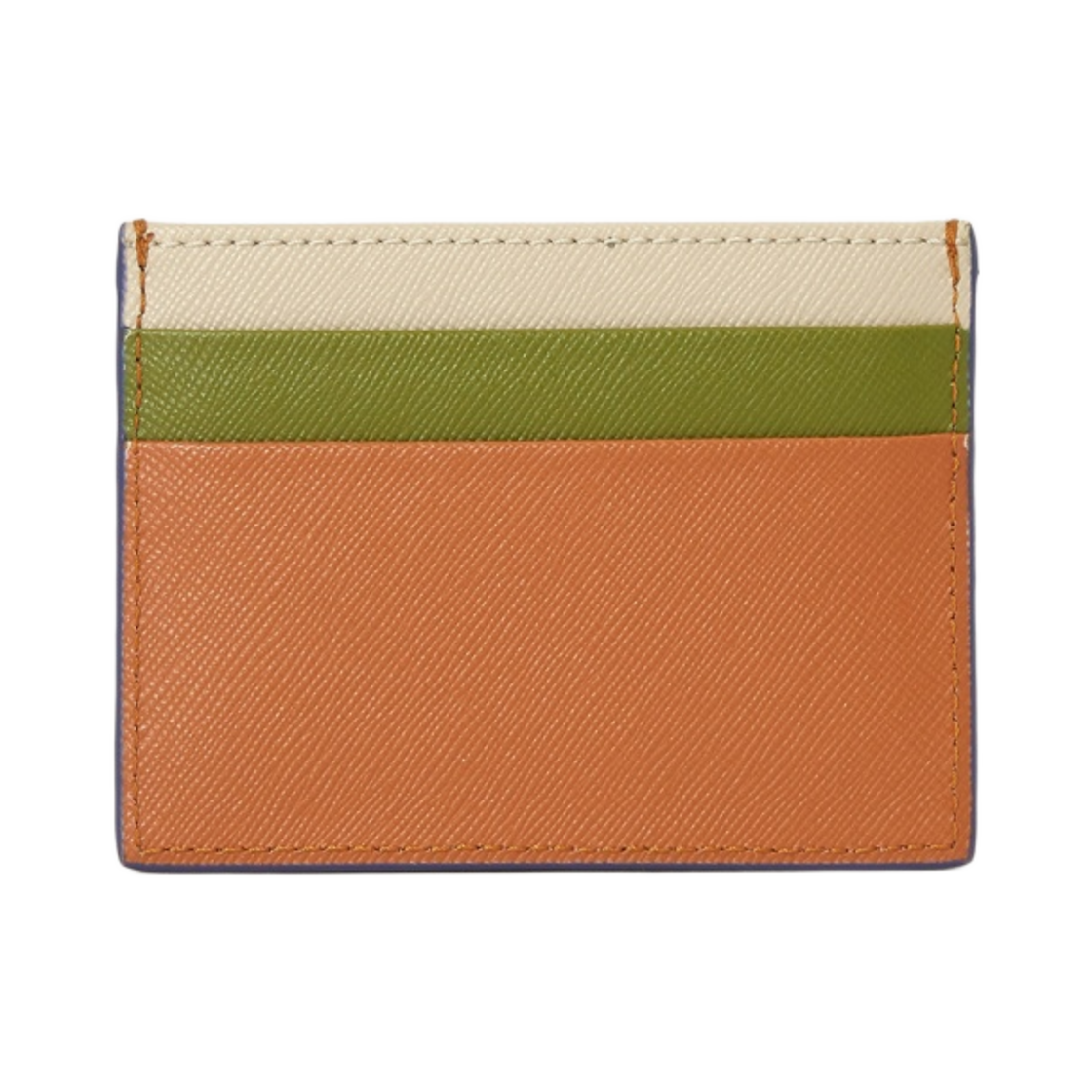 마르니 사피아노 트라이컬러 카드 케이스 오렌지(Marni Saffiano Tri-Coloured Card Case Orange) - 2