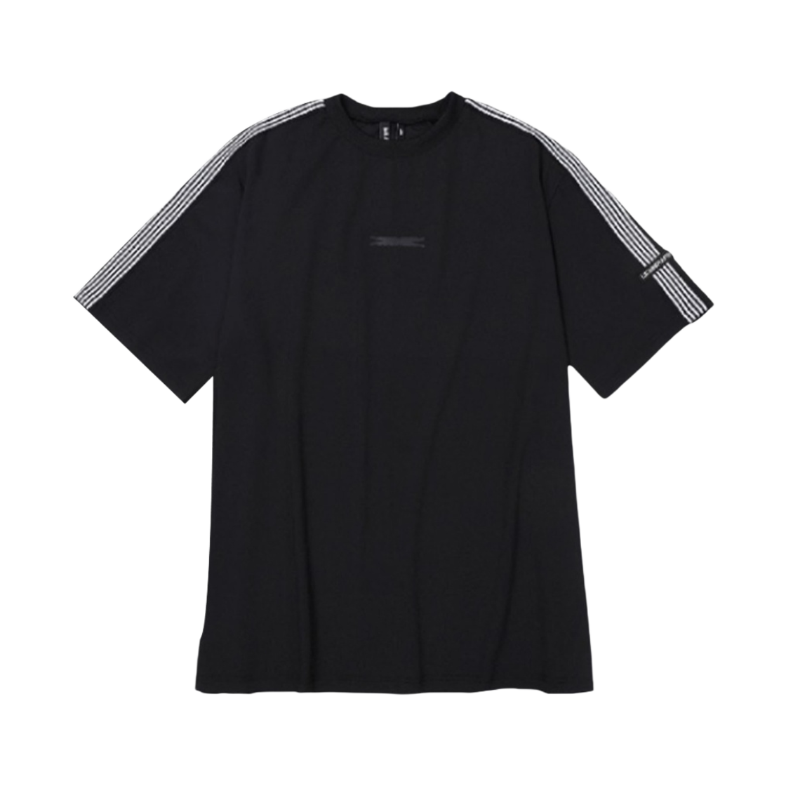 르세라핌 오버사이즈 숏슬리브 티셔츠 블랙(LE SSERAFIM Oversized S/S T-Shirt Black)