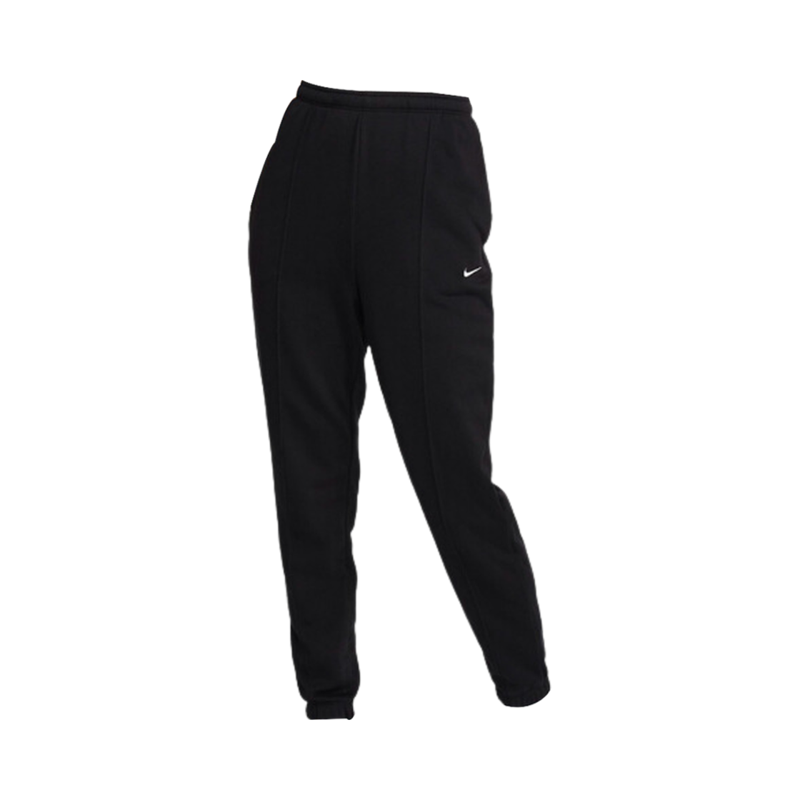 FN2435-010 (W) Nike NSW Chill Terry Slim French Terry Sweatpants Black Sail - Asia