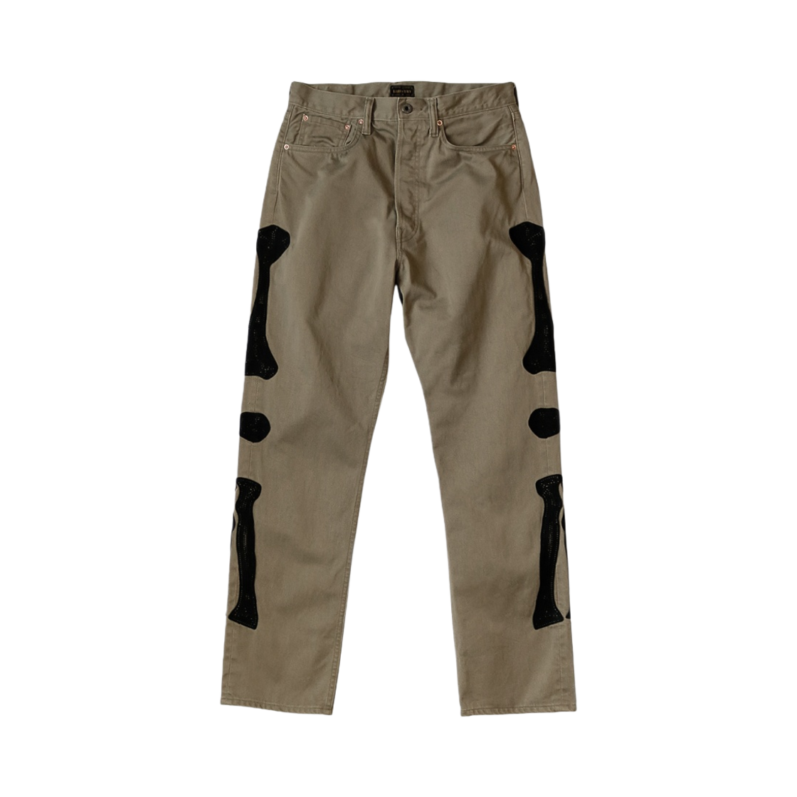 캐피탈 빈티지 사틴 멕시칸 턱시도 5P 오카길리 팬츠 모카 베이지