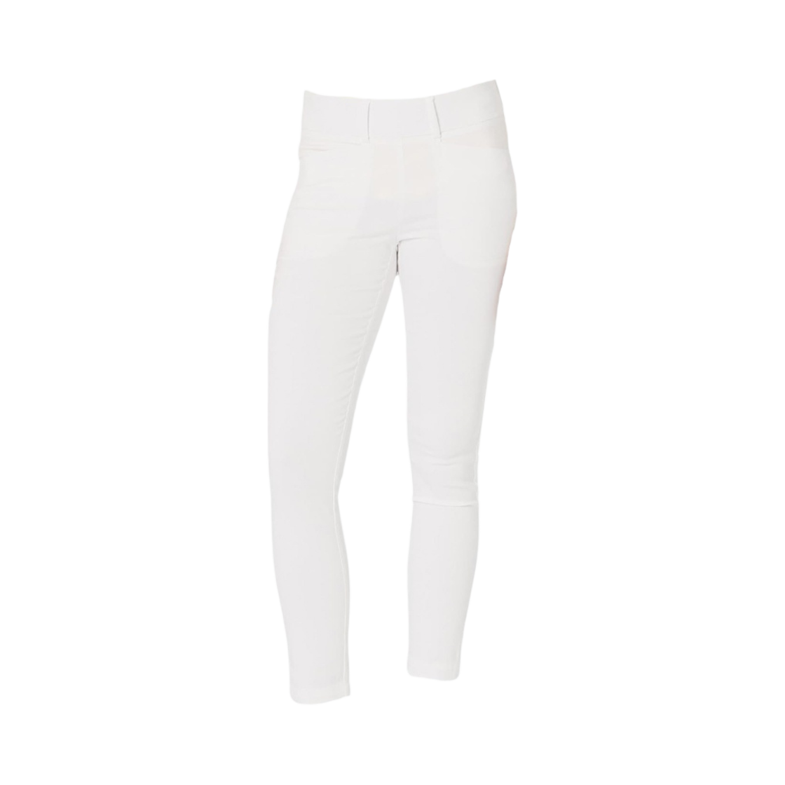 (W) 캘러웨이 트루스컬프트 풀온 테크 골프 팬츠 브릴리언트 화이트((W) Callaway TrueSculpt Pull-On Tech Golf Pant Brilliant White)