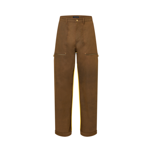 Louis Vuitton Workwear Cotton Chino Pants Brown