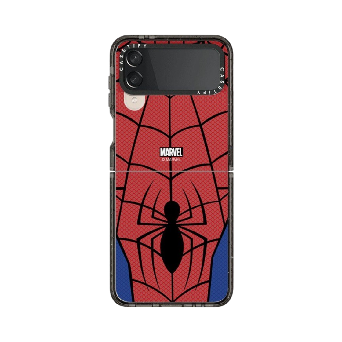 케이스티파이 x 마블 갤럭시 스파이더맨 수트 임팩트 케이스 클리어 블랙(Casetify x Marvel Galaxy Spider-Man Suit Impact Case Clear Black) - 1