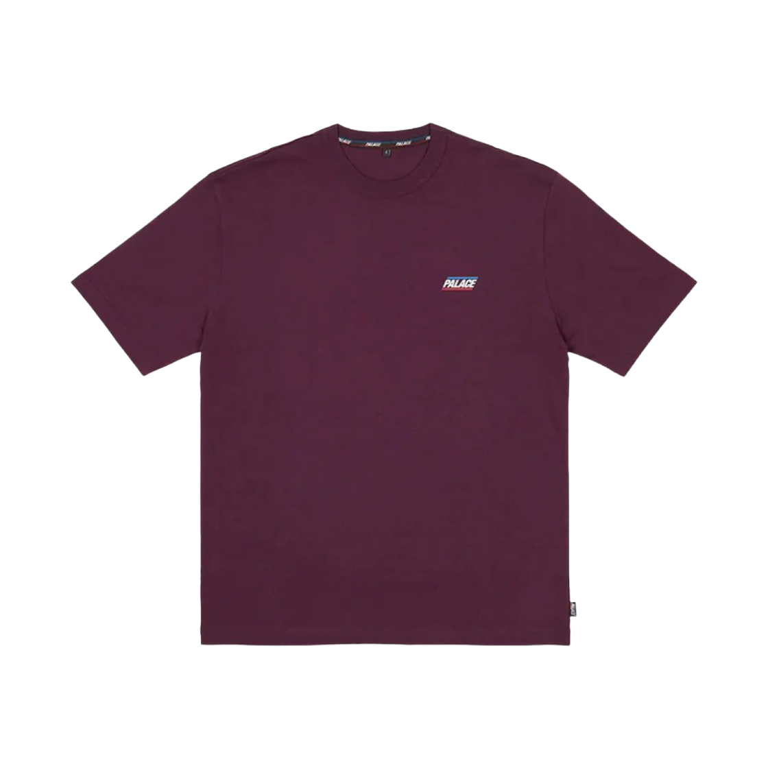 - Palace Basically A T-Shirt Red Wine - 23SS - 대표 이미지 #1
