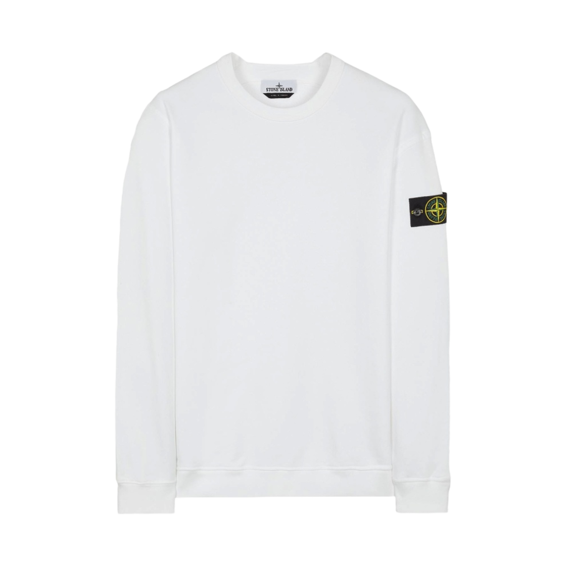 스톤 아일랜드 61720 크루넥 스웨트셔츠 화이트 - 22FW(Stone Island 61720 Crewneck Sweatshirt White - 22FW) - 1