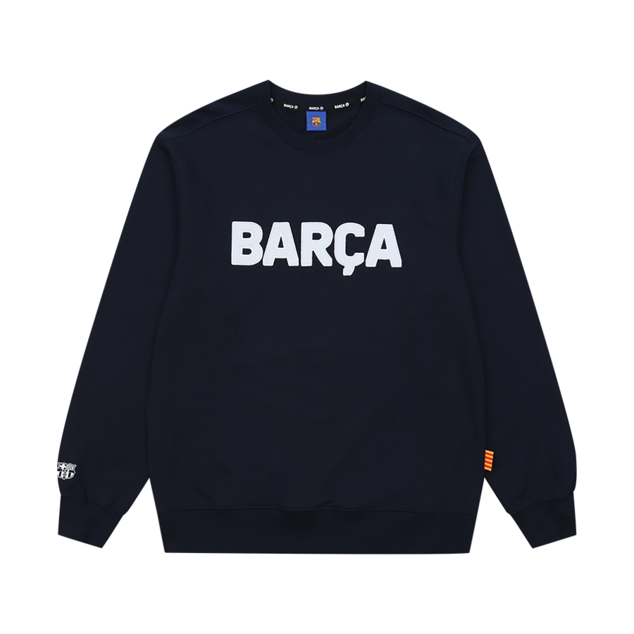 EBCASWNV1 FC Barcelona Classic Line Sweatshirt Navy-A