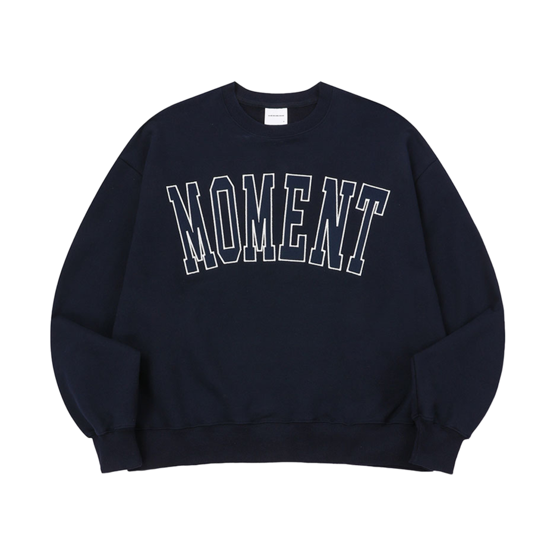 SR24FWSW01NV SLOW RECORD HOUSE Moment Sweatshirt Navy