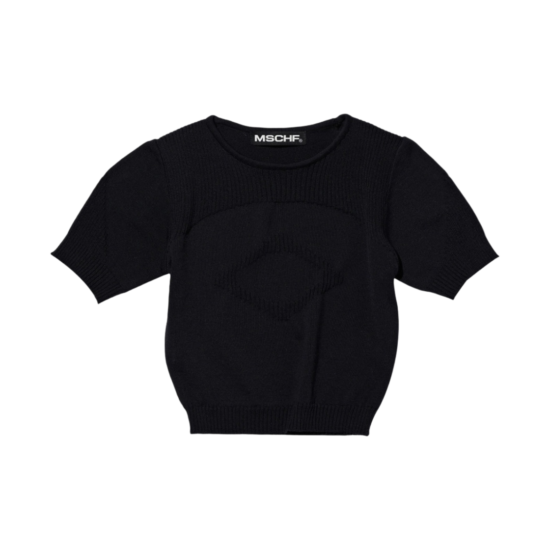 トップス MSCHF RHOMBUS KNIT TOP MSCHF RHOMBUS KNIT CROP TOP 金屬小Logo | FLOMMARKET