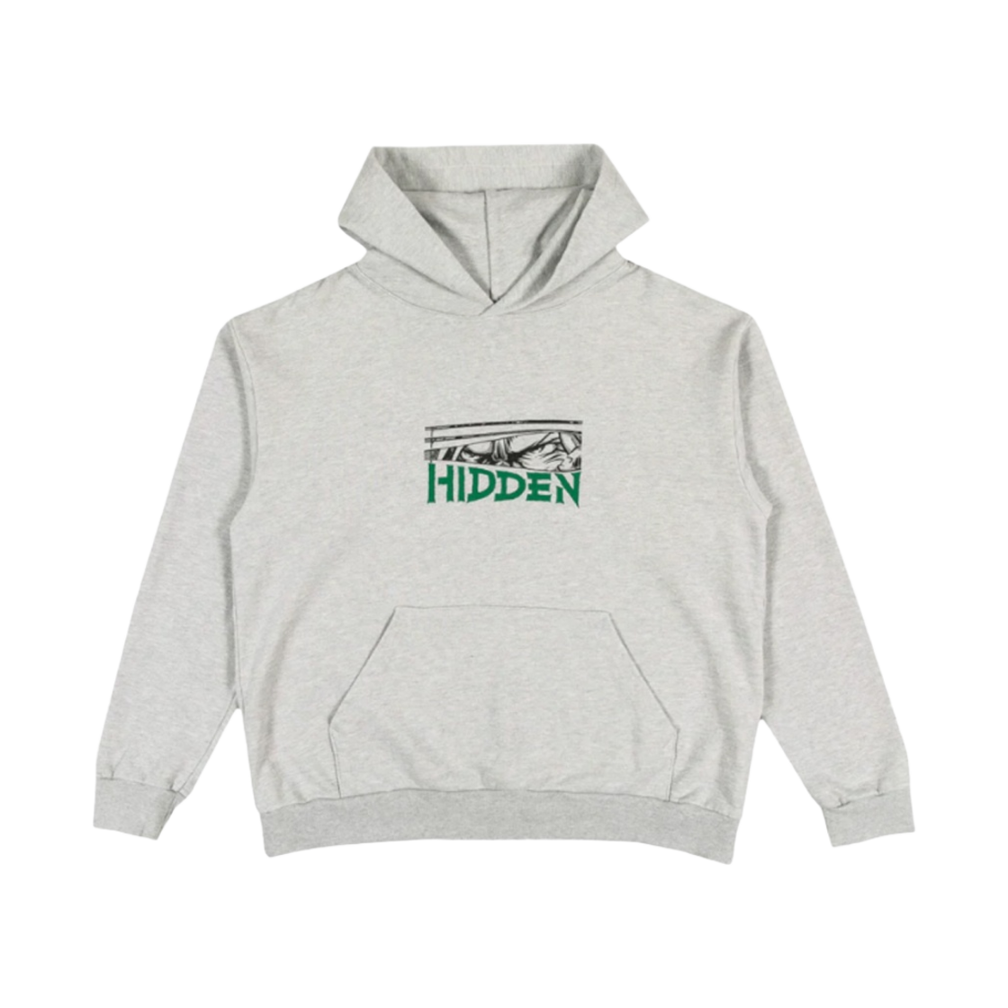 - Hidden NY Blinds Hoodie Heather Grey