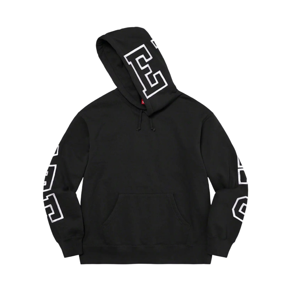 슈프림 스테이트 후드 스웨트셔츠 블랙 - 22FW(Supreme State Hooded Sweatshirt Black - 22FW) - 2