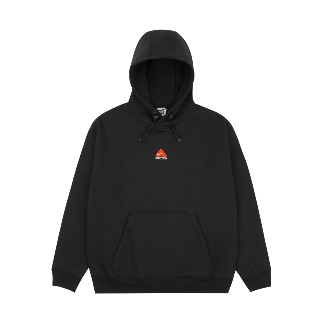 나이키 ACG 써마핏 풀오버 플리스 후드 블랙 다크 스모크 그레이 - 아시아(Nike ACG Therma-Fit Pullover Fleece Hoodie Black Dark Smoke Grey - Asia)