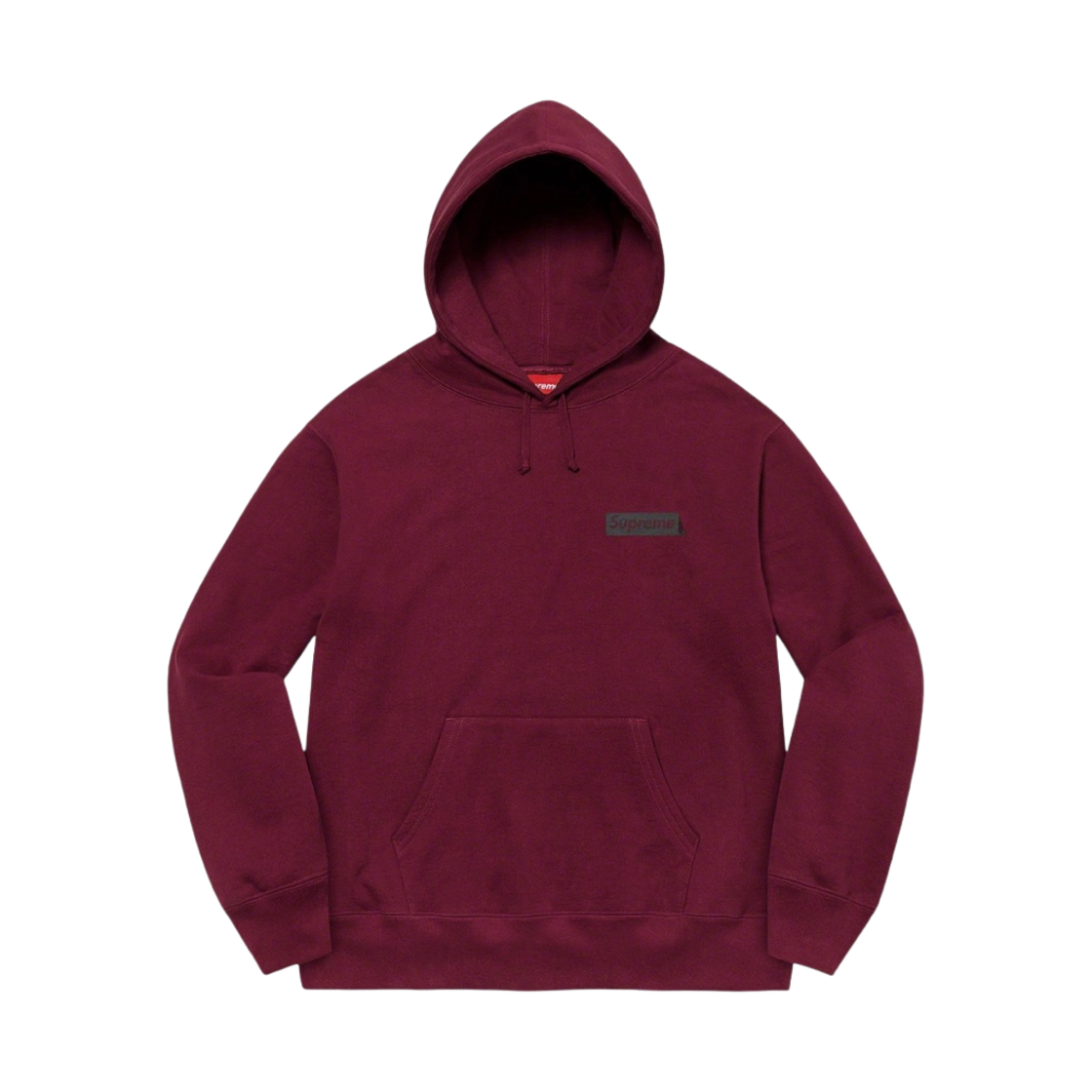 슈프림 핀드 후드 스웨트셔츠 버건디 - 23SS(Supreme Fiend Hooded Sweatshirt Burgundy - 23SS) - 2