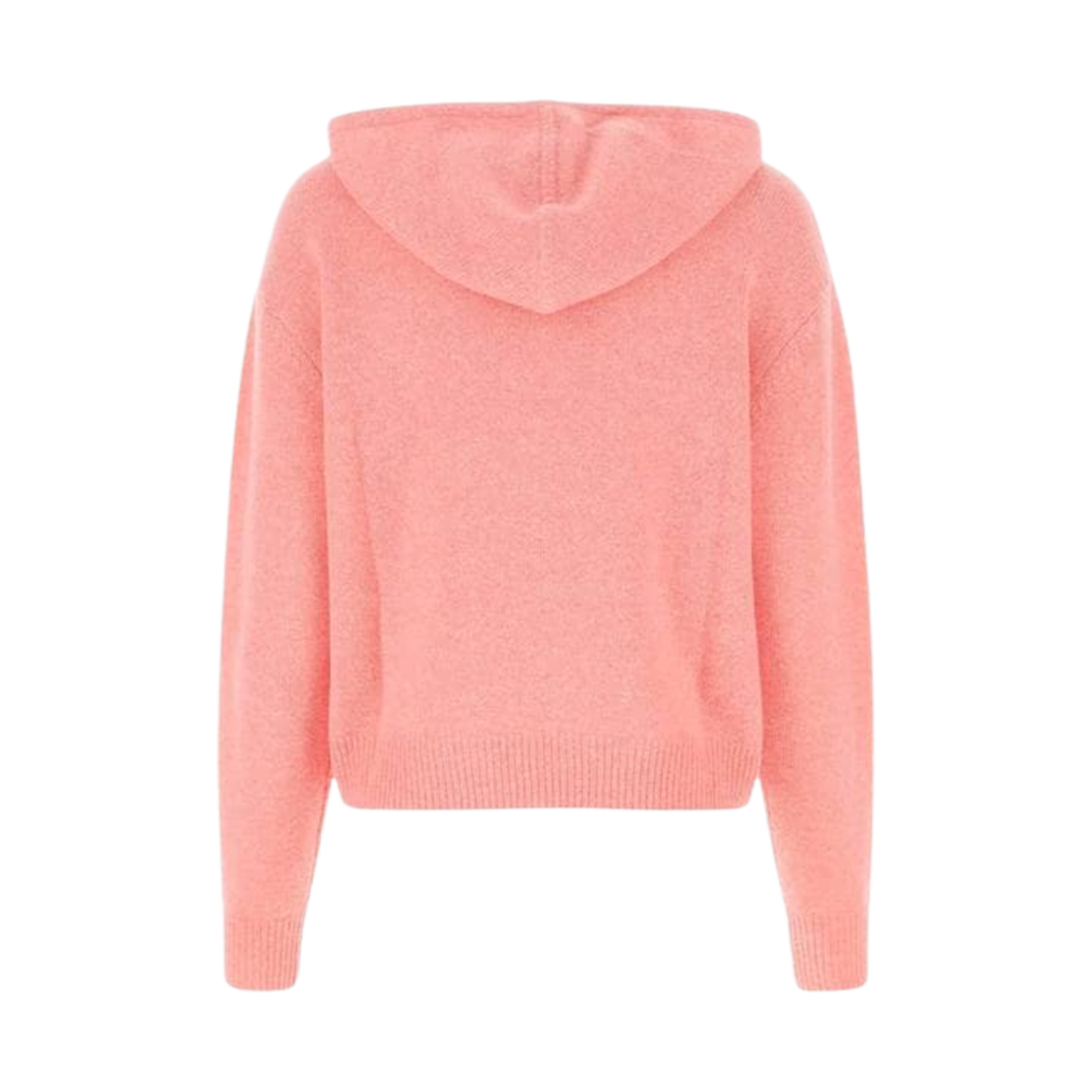 (W) 스포티 앤 리치 파인 니트 드로우스트링 후드 핑크((W) Sporty & Rich Fine Knit Drawstring Hoodie Pink) - 2