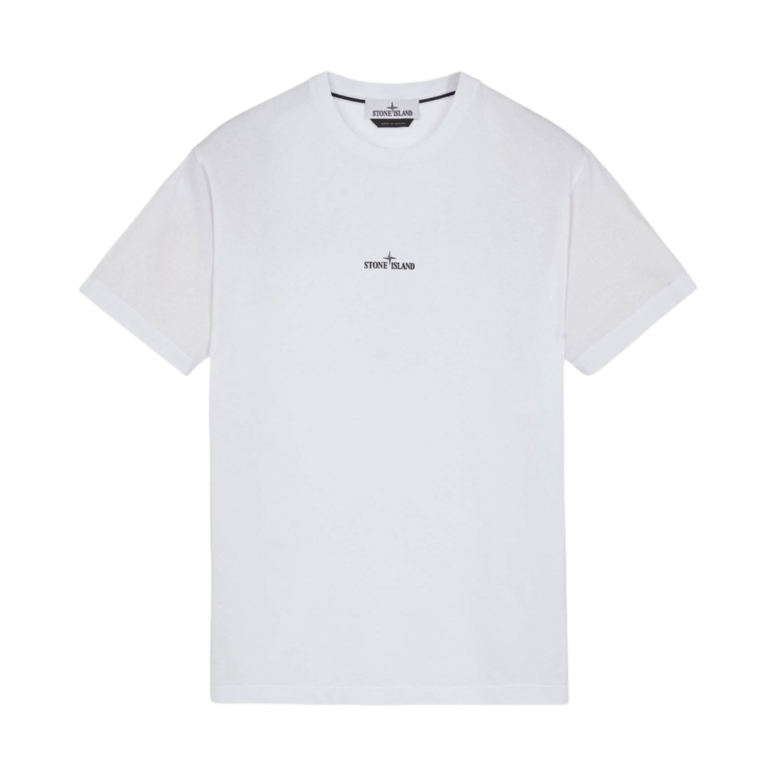 79152NS82-V0001 Stone Island 2NS81 Stamp Two Print T-Shirt White - 23FW