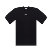 Vetements Logo Patch Light Jersey T-Shirt Black