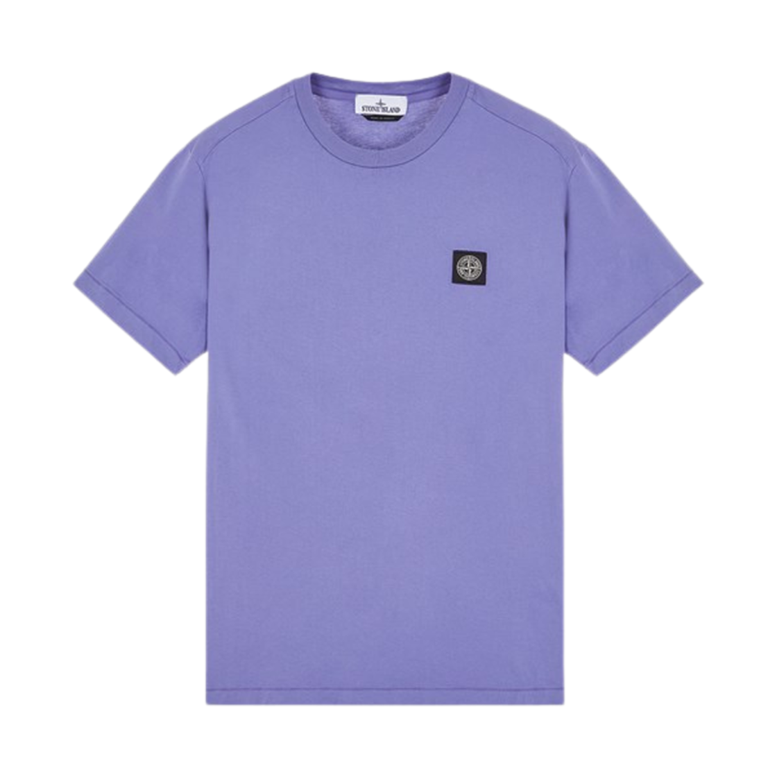 801524113-V0047 Stone Island 24113 Short Sleeve T-Shirt Lavender - 24SS