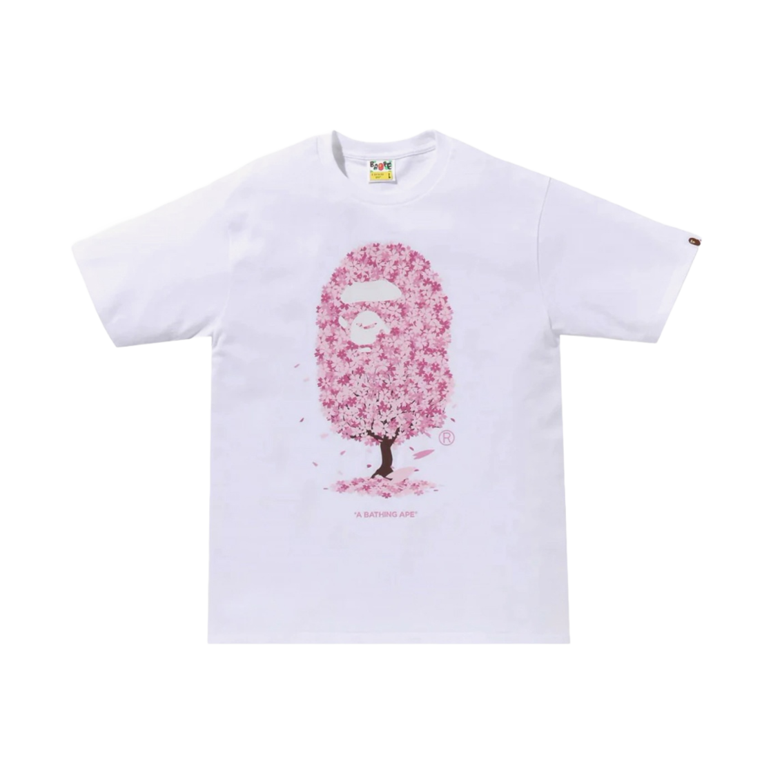 베이프 사쿠라 티셔츠 화이트(BAPE Sakura T-Shirt White) - 1