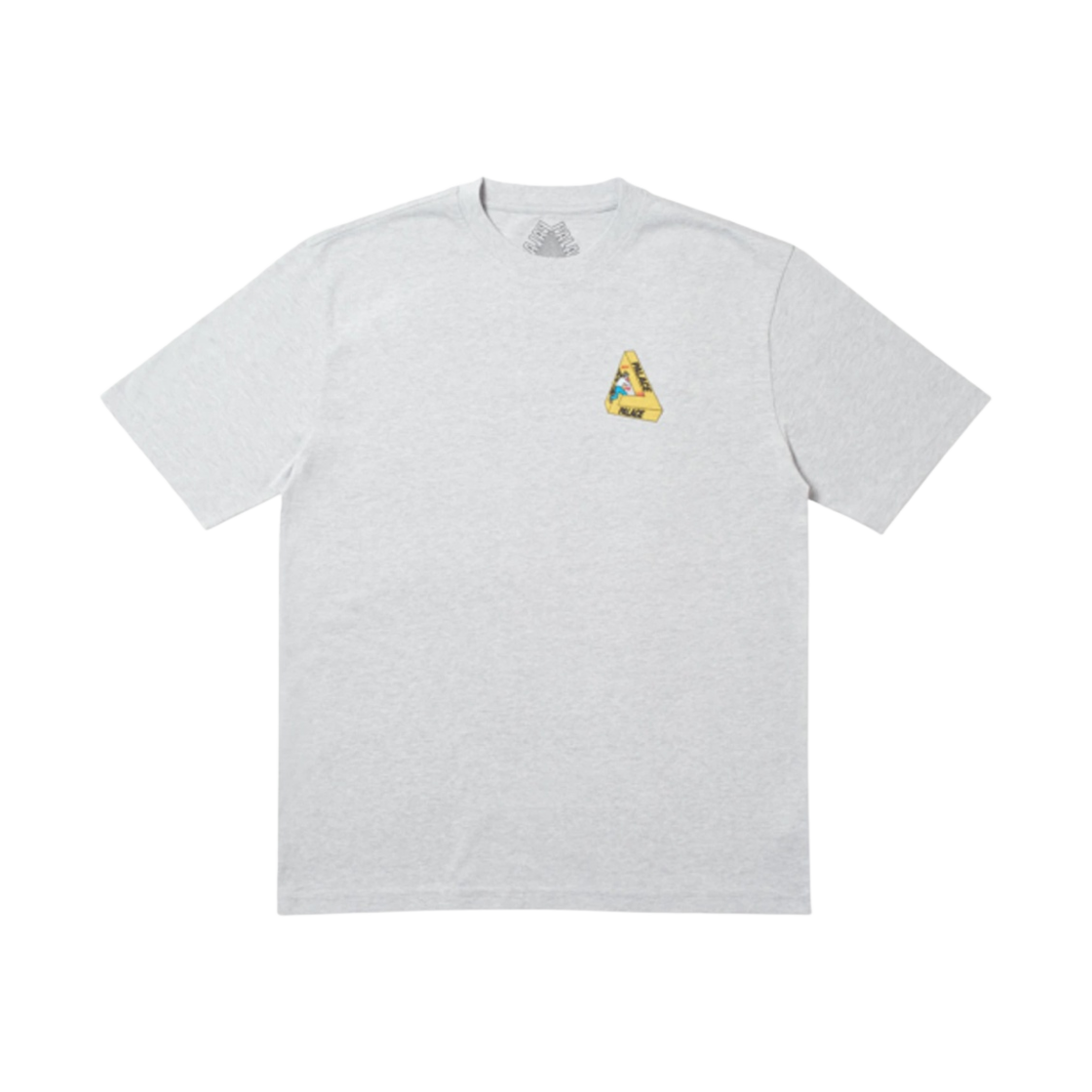 팔라스 세이프티 티셔츠 그레이 말 - 19SS(Palace Safe T-Shirt Grey Marl - 19SS) - 2