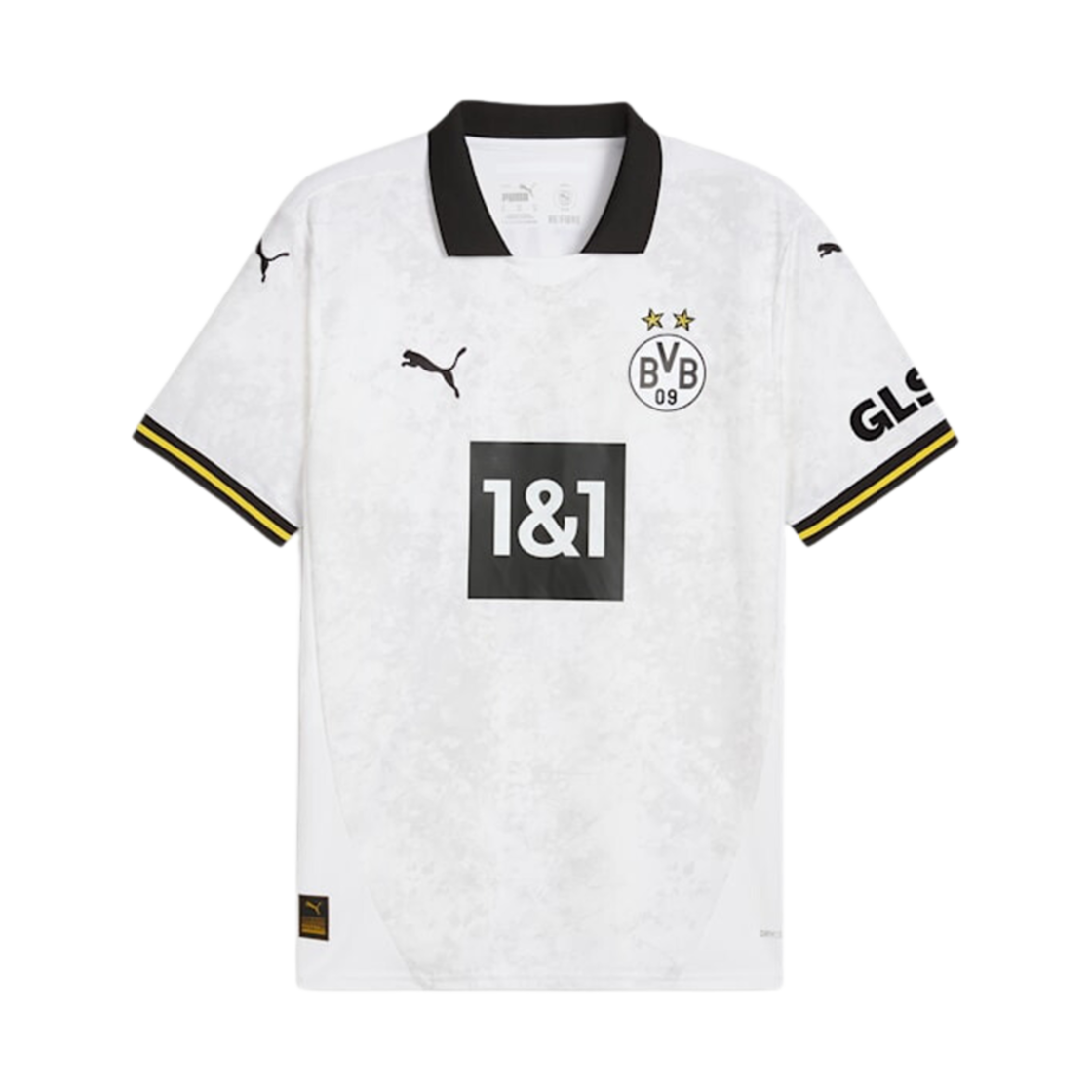 푸마 보루시아 도르트문트 2024/25 써드 저지 레플리카 화이트 (논 마킹 버전)(Puma Borussia Dortmund 2024/25 Third Jersey Replica White (Non Marking Ver.))
