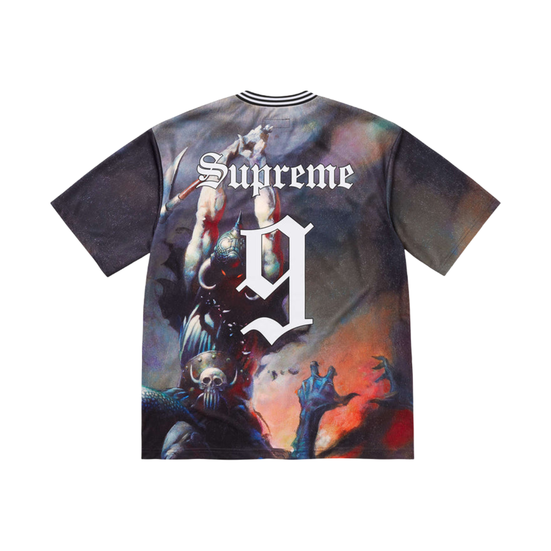 슈프림 프라제타 사커 저지 데스 딜러 - 24FW(Supreme Frazetta Soccer Jersey Death Dealer - 24FW) - 2