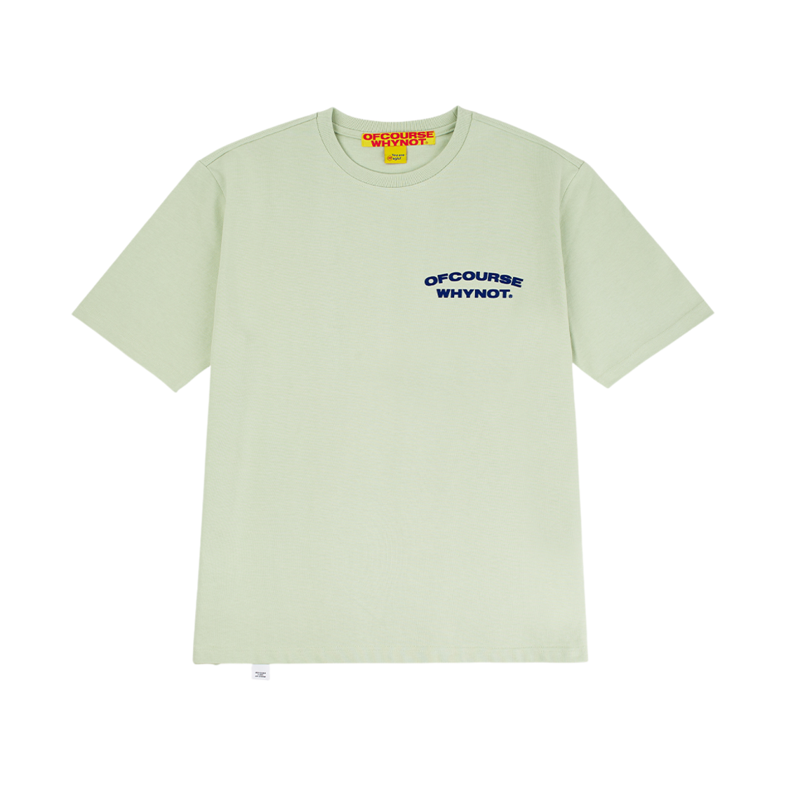 오브콜스와이낫 블라 블라 티셔츠 라이트 그린(ofcoursewhynot Blah Blah T-Shirt L.Green)