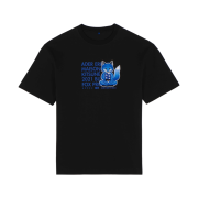 Maison Kitsune x Ader Error Meditation Fox T-Shirt Black