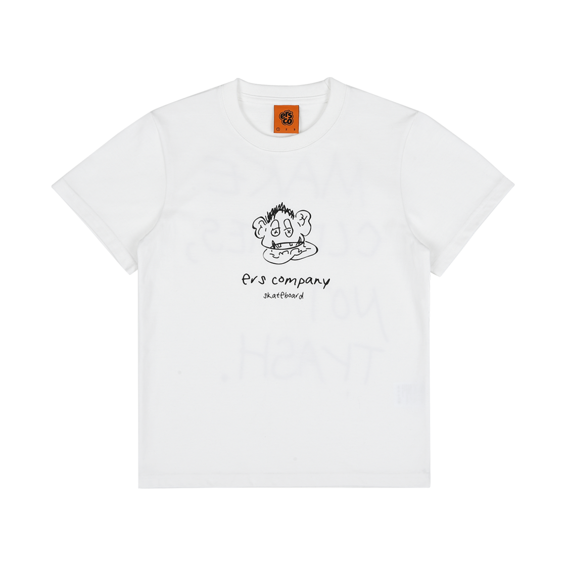 이알에스코 고블린 티셔츠 화이트(ersco Goblin T-shirt White)