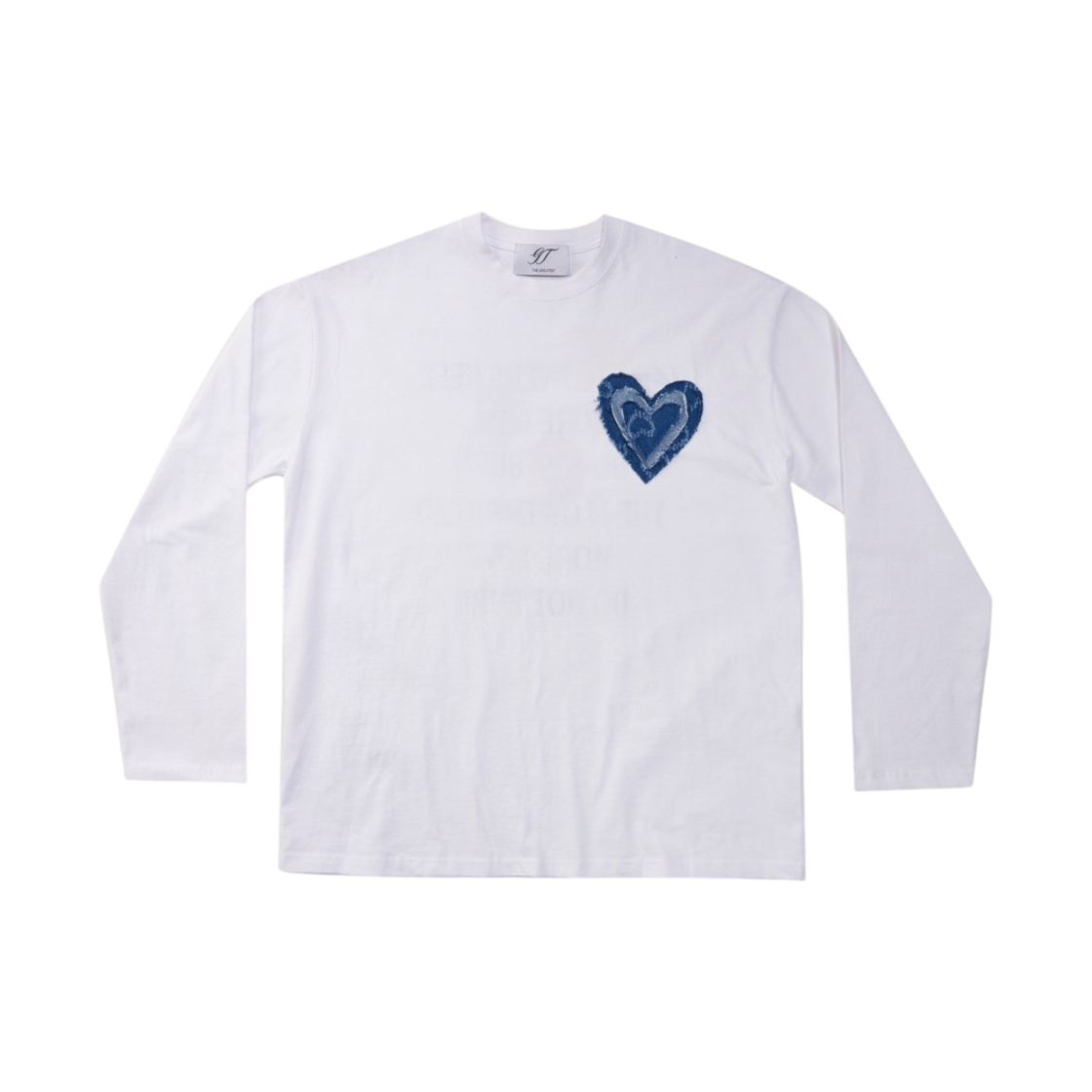 더그레이티스트 하트 롱 슬리브 화이트