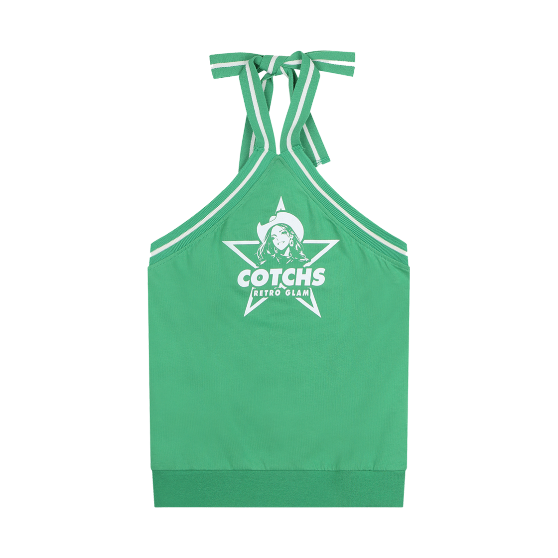 CC51 Cothcs Cowgirl Haltertop