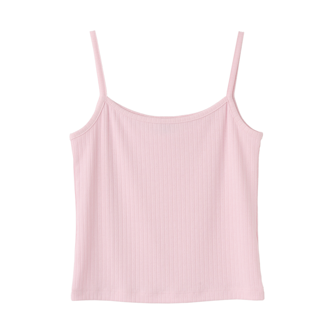 WBE2L01518PI General Idea Woman Eyelet Sleeveless Pink