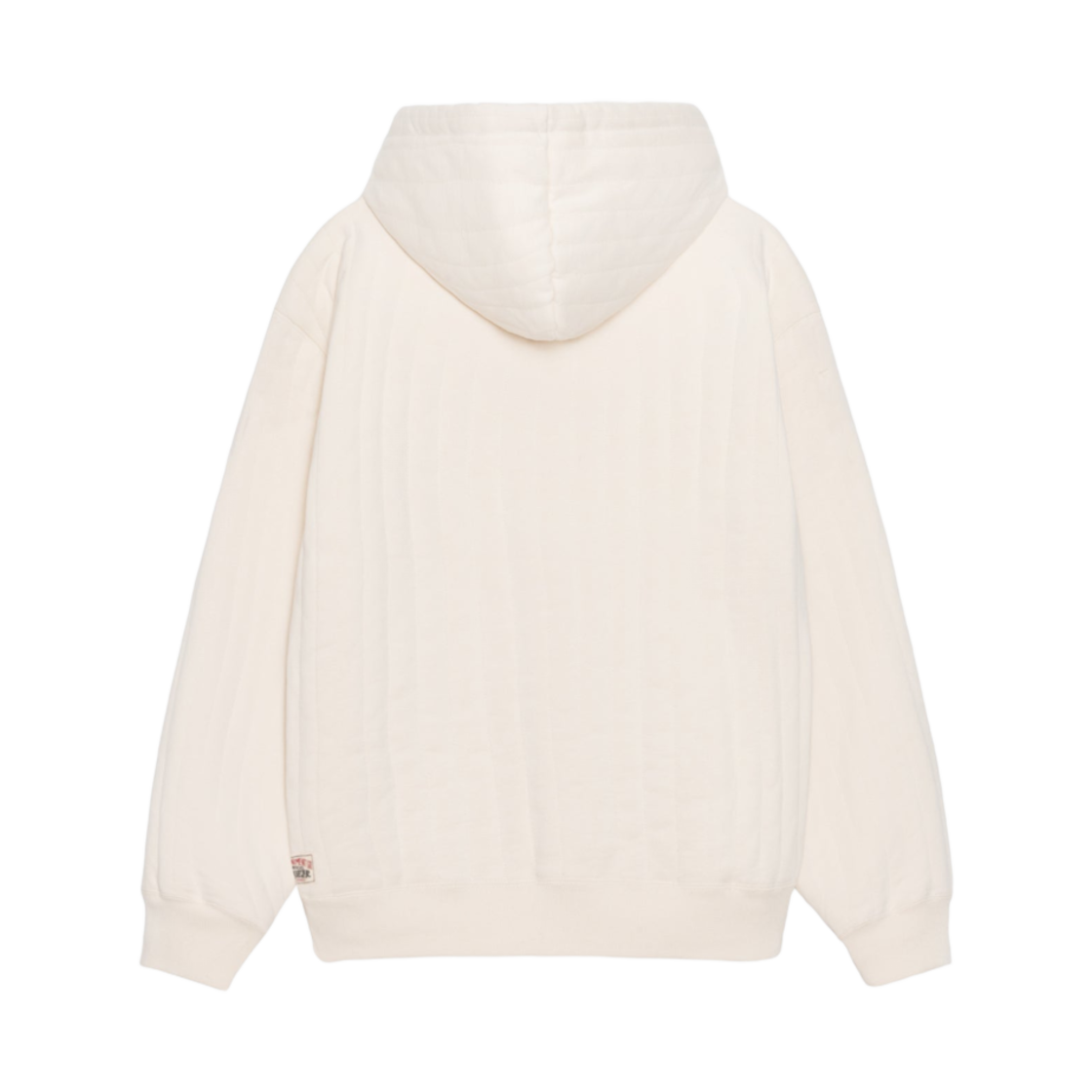 스투시 버티컬 퀼티드 후드 집업 아이보리(Stussy Vertical Quilted Zip Hoodie Ivory) - 2