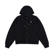 Ader Error Sculpture Logo Hood Jacket Black