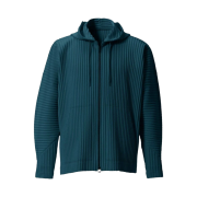 Homme Plisse Issey Miyake Surface Hoodie Blue