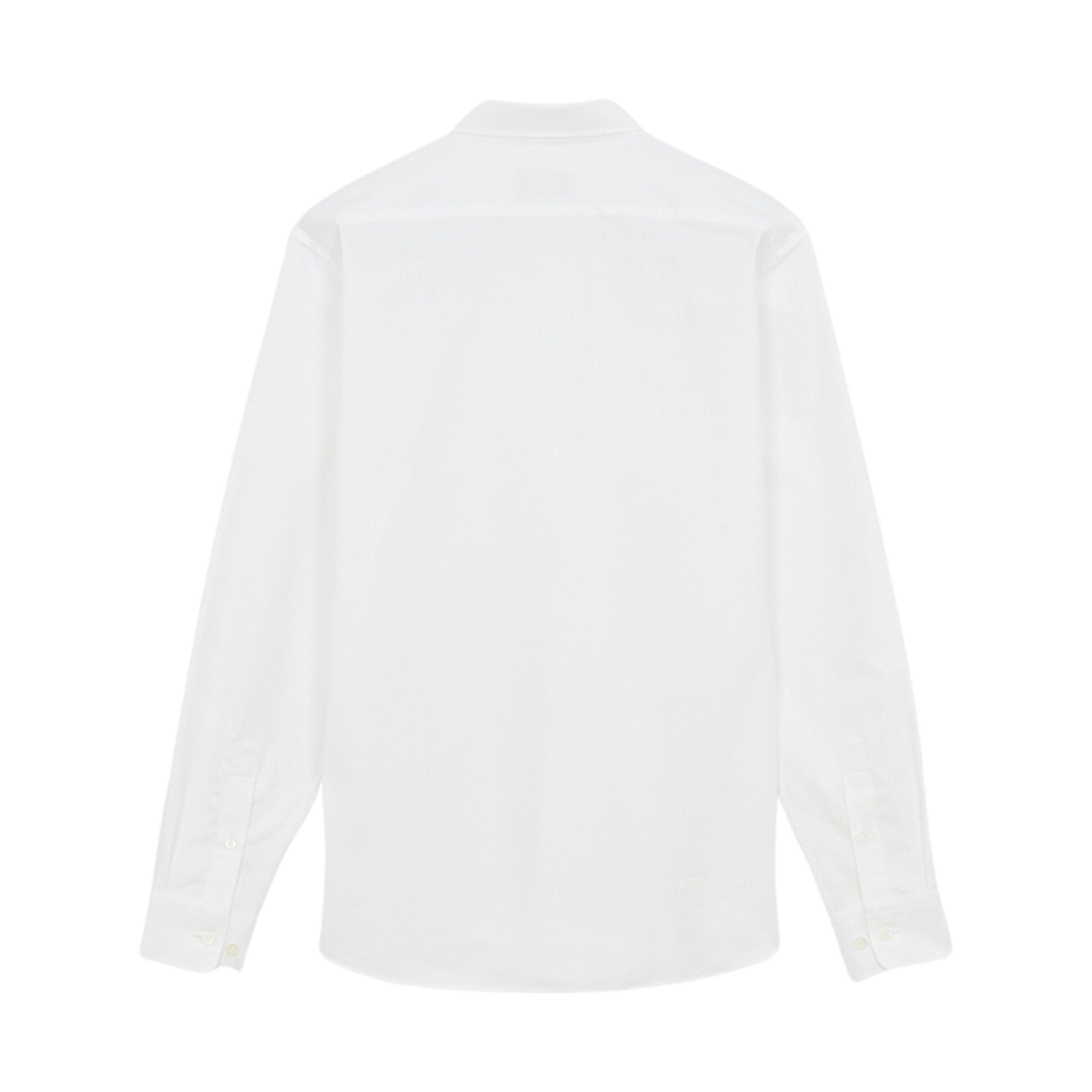 메종 키츠네 폭스 자수 포켓 클래식 셔츠 화이트(Maison Kitsune Fox Embroidery Pocket Classic Shirt White) - 2
