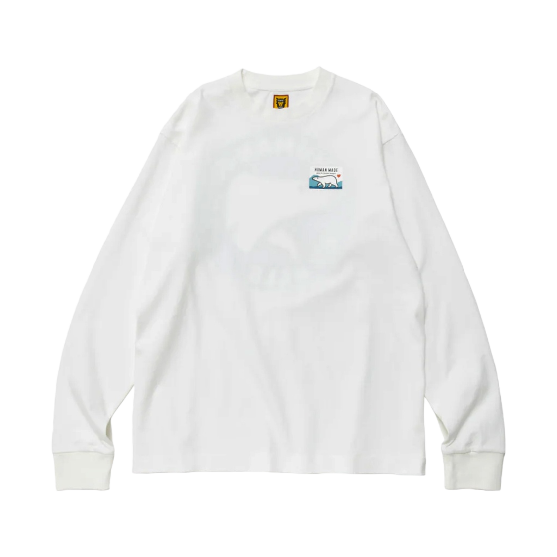 휴먼 메이드 그래픽 롱슬리브 티셔츠 화이트(Human Made Graphic L/S T-Shirt White) - 2