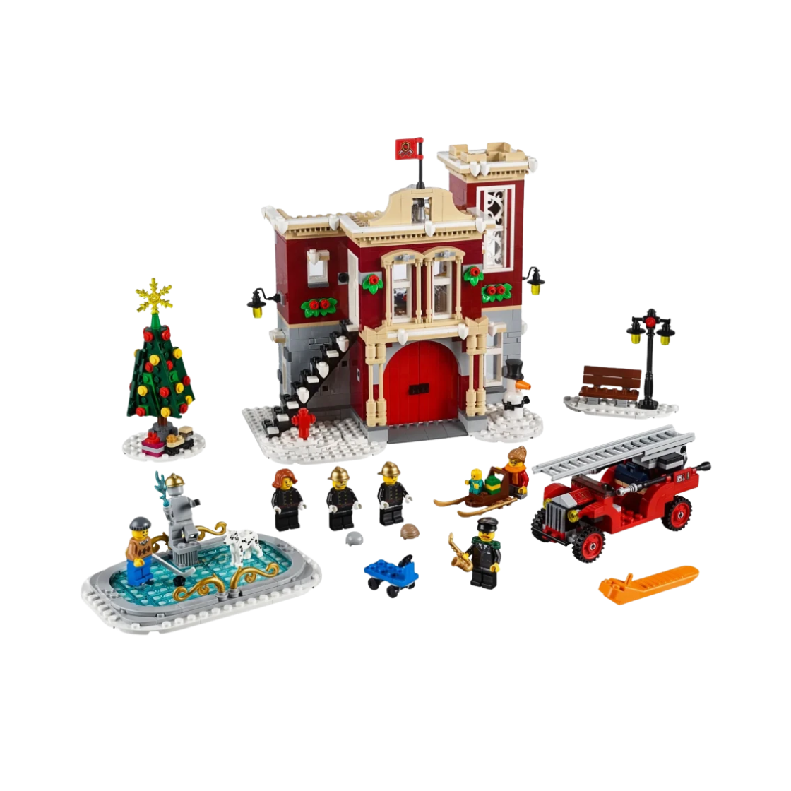 레고 윈터빌리지 소방서(Lego Winter Village Fire Station) - 1