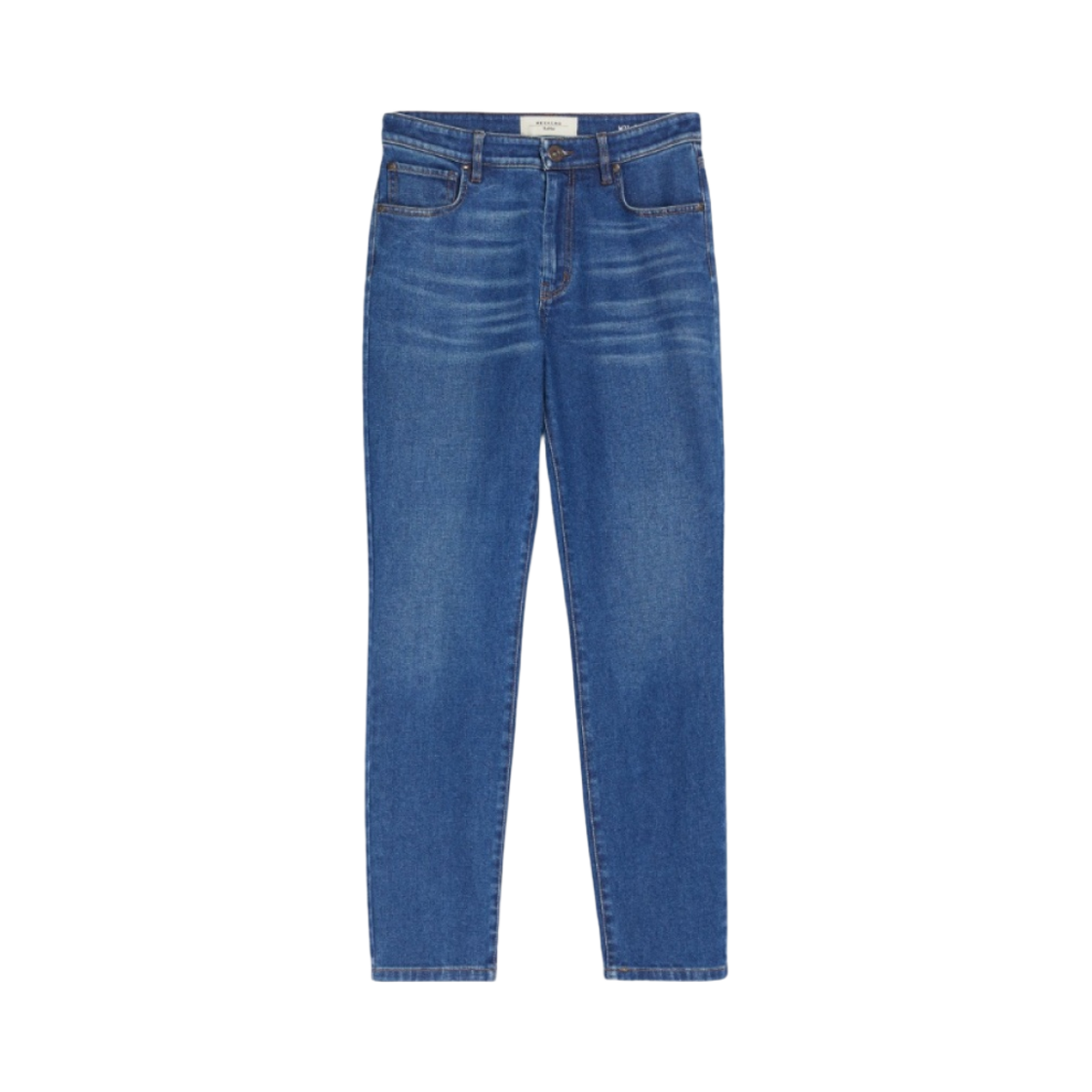 EURO-002 (W) Weekend Max Mara Eufrate High-Waisted Denim Jeans Navy