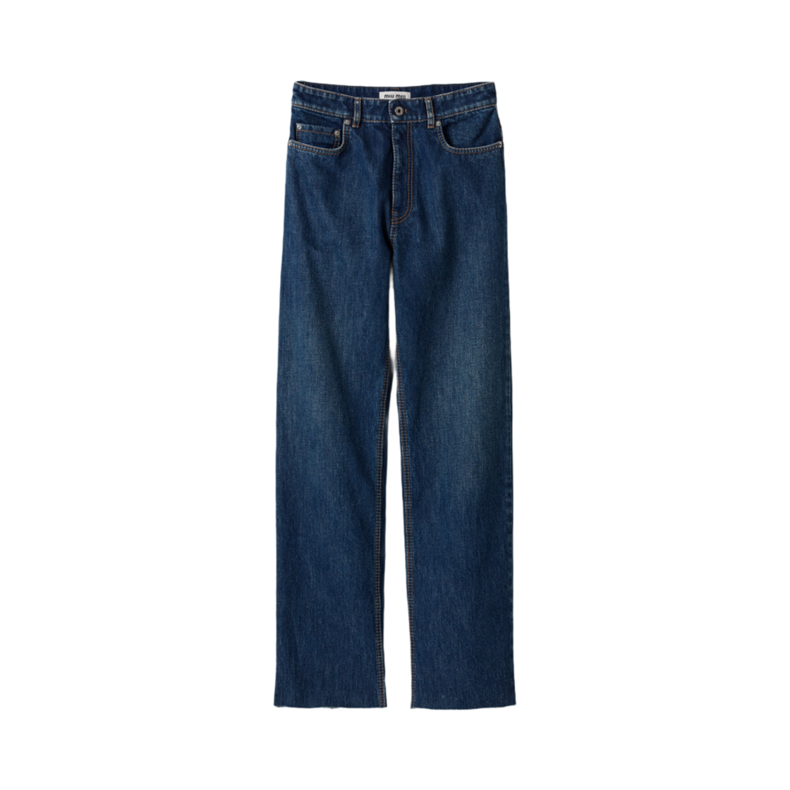 GWP483-16T8-F0008 (W) Miu Miu Denim Jeans Blue